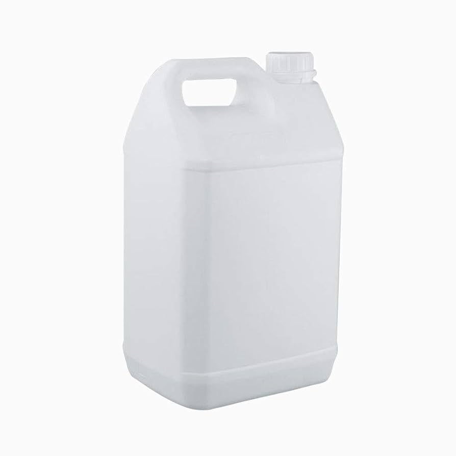 4L Fluorinated Bottle Plastic Square Barrel with Theft